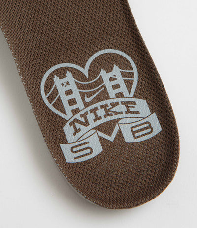 Nike SB Dunk Low Pro 'Muni Fast' Shoes in Safety Orange and Wolf Grey and Baroque Brown