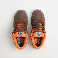 Nike SB Dunk Low Pro 'Muni Fast' Shoes in Safety Orange and Wolf Grey and Baroque Brown thumbnail