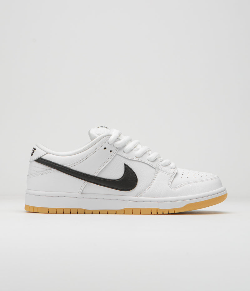 Nike SB Dunk Low White Black main image 0