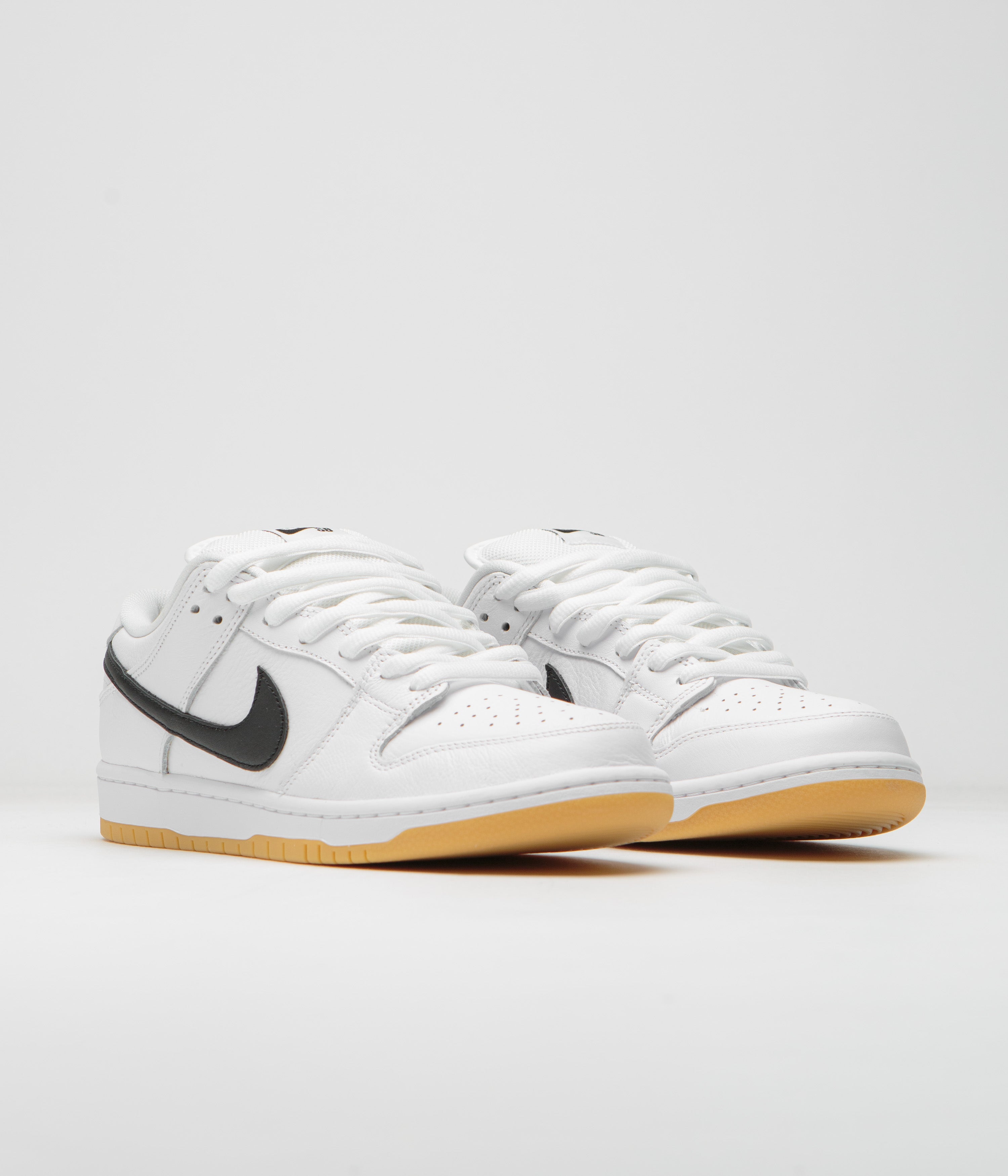 nike sb dunk low white laces