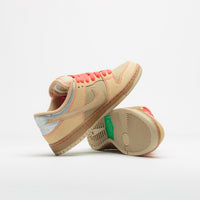 Nike SB Dunk Low Pro 'Som Tum' Shoes in Canvas and Vachetta Tan and Parachute Beige thumbnail