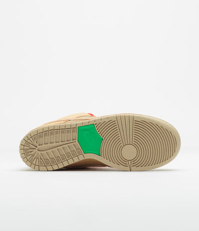 Nike SB Dunk Low Pro 'Som Tum' Shoes in Canvas and Vachetta Tan and Parachute Beige