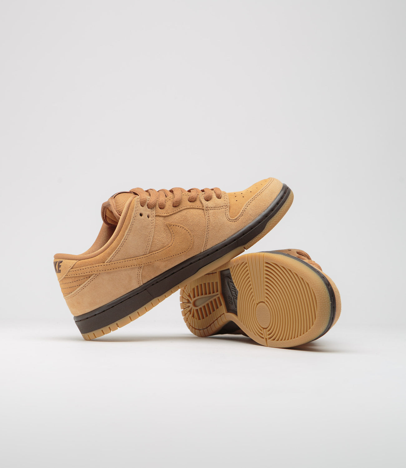 Nike SB Dunk Low Pro 'Wheat' Shoes - Flax / Flax - Flax - Baroque Brow | Flatspot