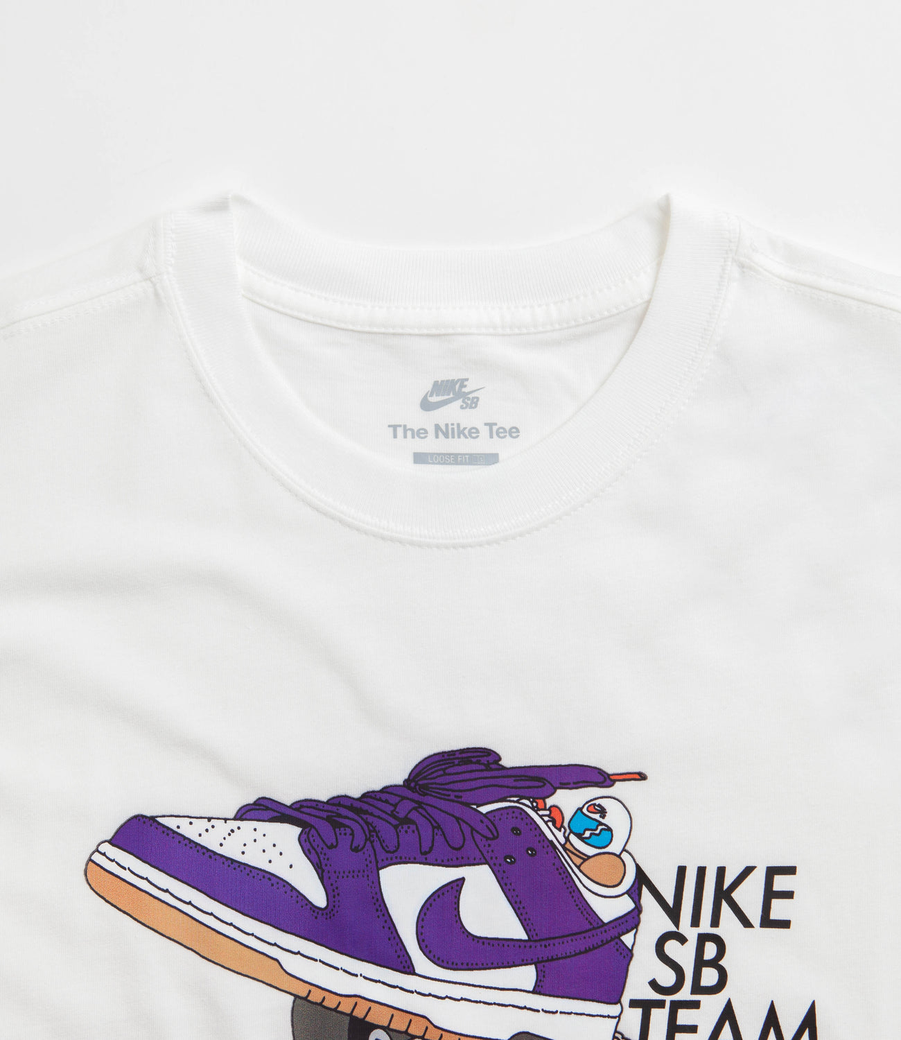 NIKE SB DUNK TEAM T-SHIRT WHITE L