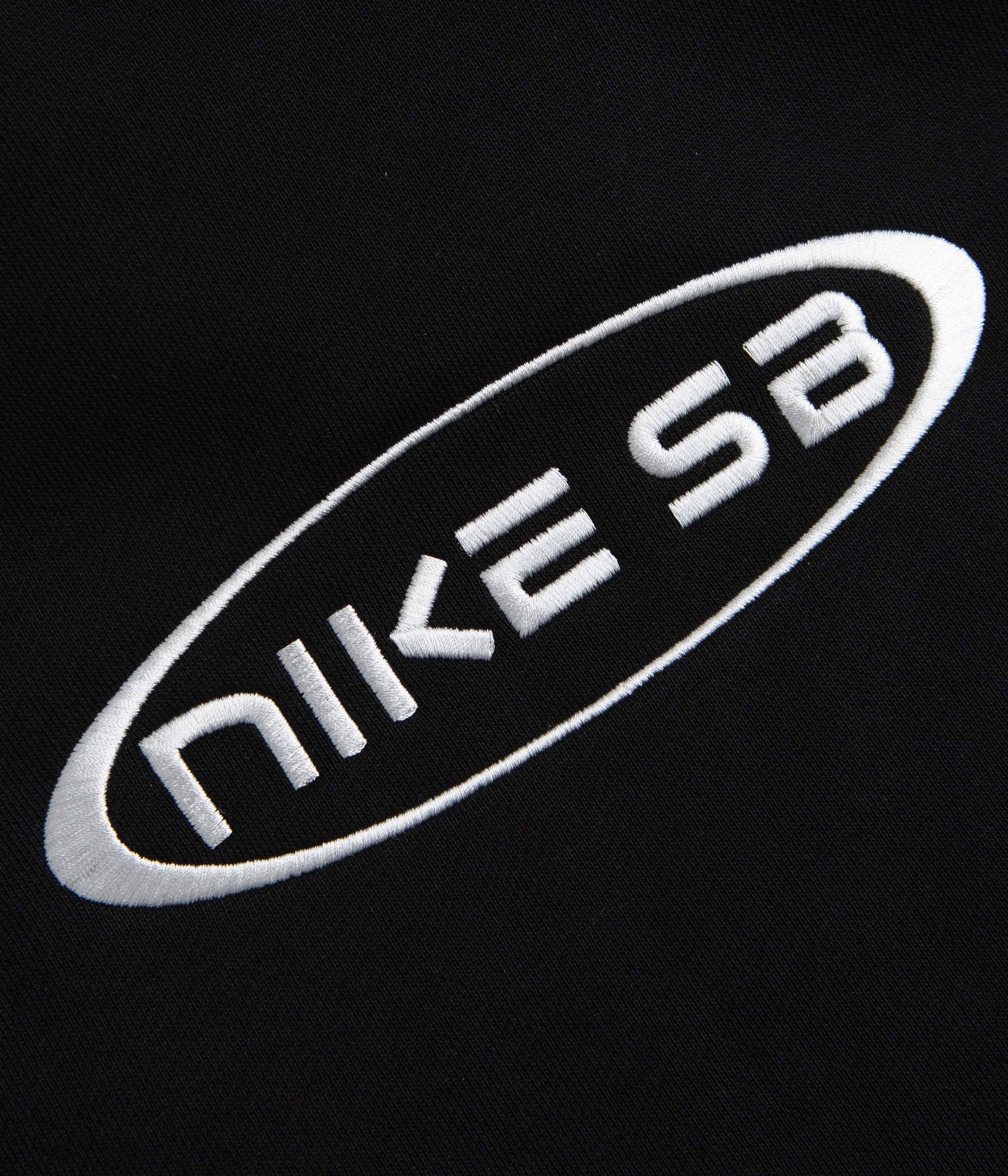 Nike SB Embroidered Graphic Hoodie Black / White Flatspot