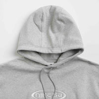 Nike SB Embroidered Graphic Hoodie - Grey Heather / White thumbnail