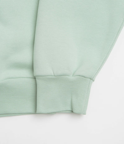 Nike SB Essential Logo Full Zip Hoodie in Pistachio Frost and White