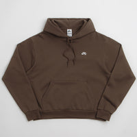 Nike SB Essential Logo Hoodie - Dark Hazel / White thumbnail
