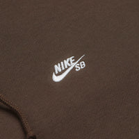 Nike SB Essential Logo Hoodie - Dark Hazel / White thumbnail
