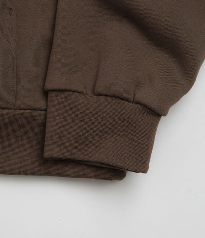 Nike SB Essential Logo Hoodie - Dark Hazel / White