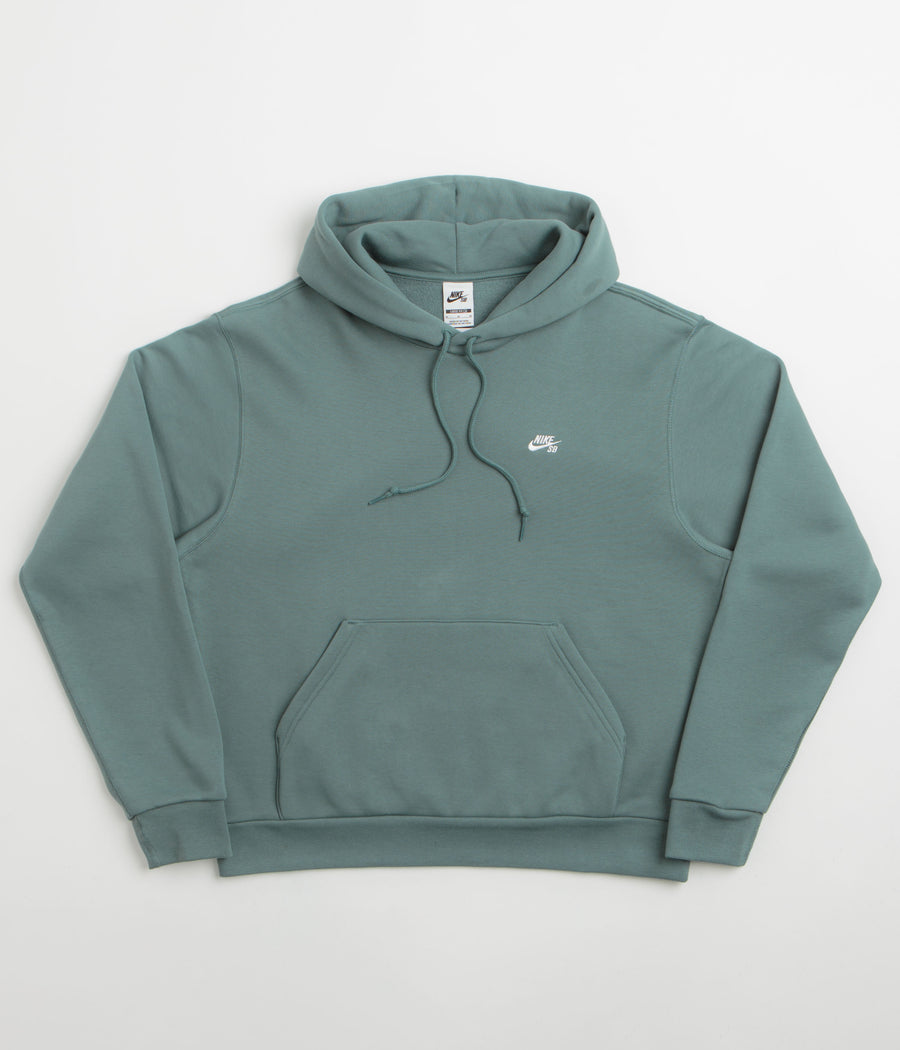 Nike SB Essential Logo Hoodie - Mineral Slate / White