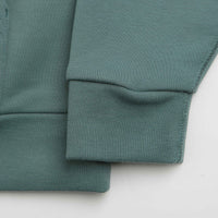 Nike SB Essential Logo Hoodie in Mineral Slate and White thumbnail