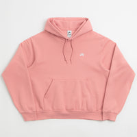 Nike SB Essential Logo Hoodie in Red Stardust and White thumbnail