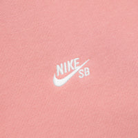 Nike SB Essential Logo Hoodie in Red Stardust and White thumbnail