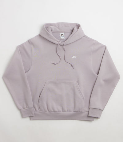 Nike SB Essential Logo Hoodie - Silver Lilac / White