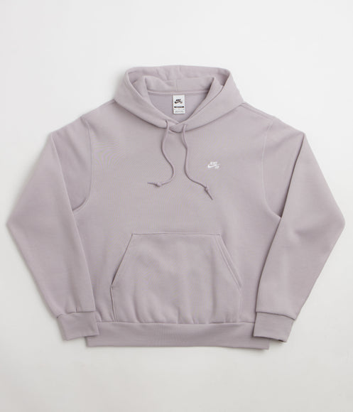 Nike SB Essential Logo Hoodie - Silver Lilac / White