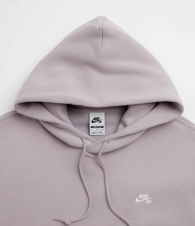 Nike SB Essential Logo Hoodie - Silver Lilac / White