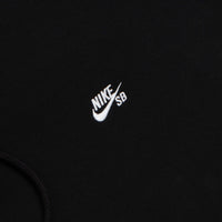 Nike SB Essential Small Logo Hoodie - Black / White thumbnail