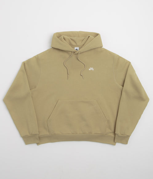 Nike SB Essential Small Logo Hoodie - Parachute Beige / White
