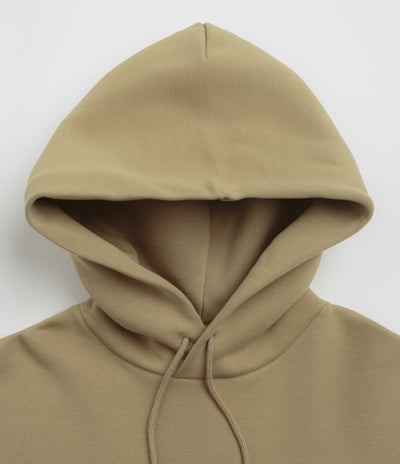 Nike SB Essential Small Logo Hoodie in Parachute Beige and White