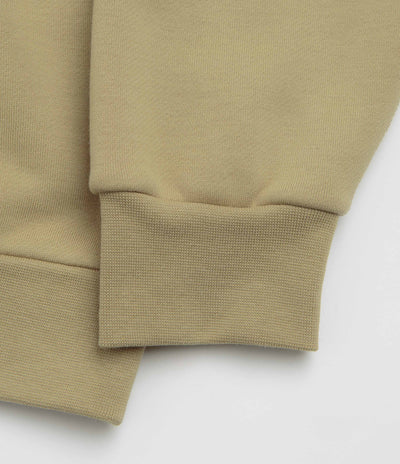 Nike SB Essential Small Logo Hoodie in Parachute Beige and White