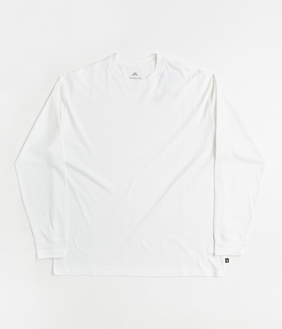 Nike SB Essentials Long Sleeve T-Shirt - White