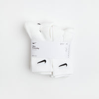 Nike SB Everyday Cushioned Crew Socks (6 Pack) - White / Black thumbnail