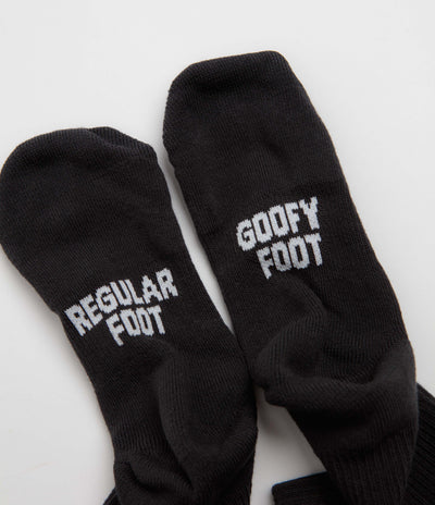 Nike SB Everyday Elevated Socks (3 Pack) - Black / White