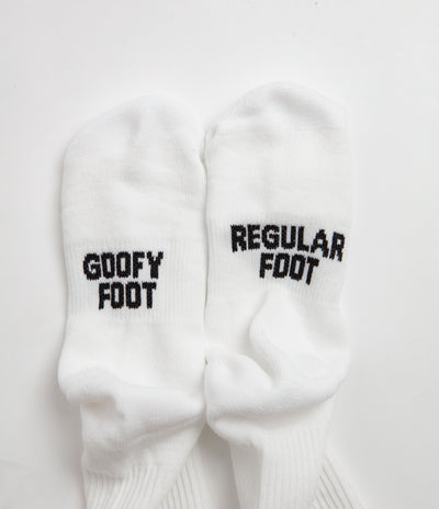Nike SB Everyday Elevated Socks (3 Pack) - White / Black