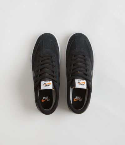 Nike SB FC Classic Shoes - Black / Black - White - Vivid Orange