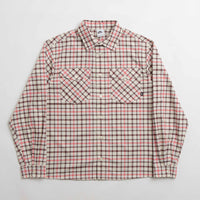 Nike SB Flannel Shirt in Coconut Milk and Light Bone thumbnail