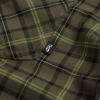 Nike SB Flannel Shirt - Medium Olive / Cargo Khaki thumbnail