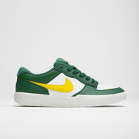 Nike SB Force 58 Premium Shoes - Gorge Green / Tour Yellow - White thumbnail