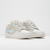Nike SB Force 58 Premium Shoes in Light Bone and Glacier Blue and Sanddrift - Hemp thumbnail