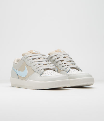 Nike SB Force 58 Premium Shoes - Light Bone / Glacier Blue - Sanddrift - Hemp