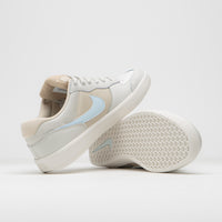 Nike SB Force 58 Premium Shoes in Light Bone and Glacier Blue and Sanddrift - Hemp thumbnail