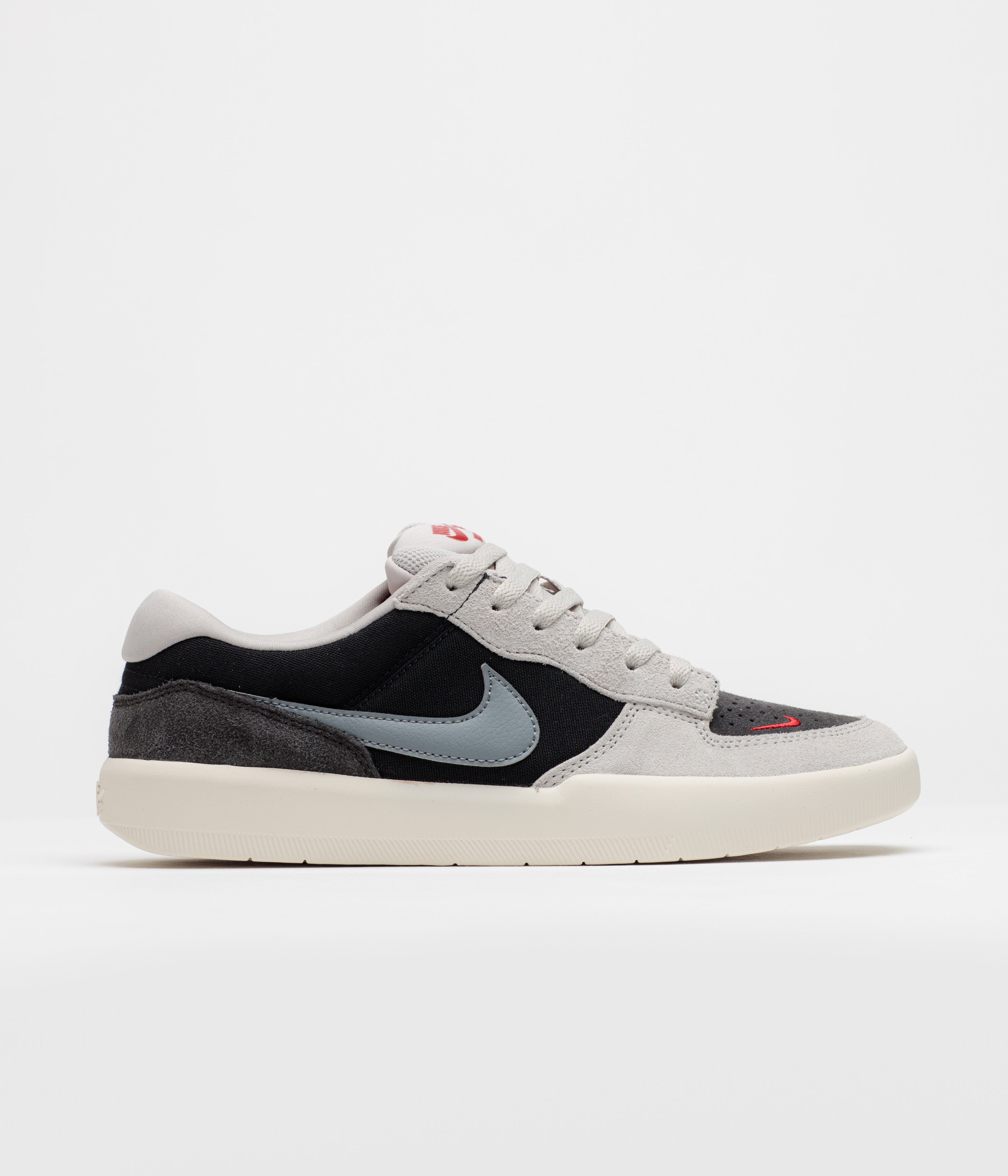 Nike SB Force 58 Shoes - Black / Smoke Grey - Light Iron Ore - Anthracite