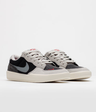 Nike SB Force 58 Shoes - Black / Smoke Grey - Light Iron Ore - Anthracite