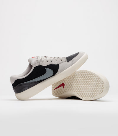Nike SB Force 58 Shoes - Black / Smoke Grey - Light Iron Ore - Anthracite