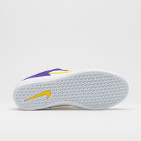 Nike SB Force 58 Shoes - Court Purple / Amarillo - White - White thumbnail