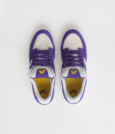 Nike SB Force 58 Shoes - Court Purple / Amarillo - White - White