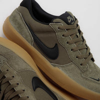 Nike SB Force 58 Shoes - Medium Olive / Black - Medium Olive thumbnail