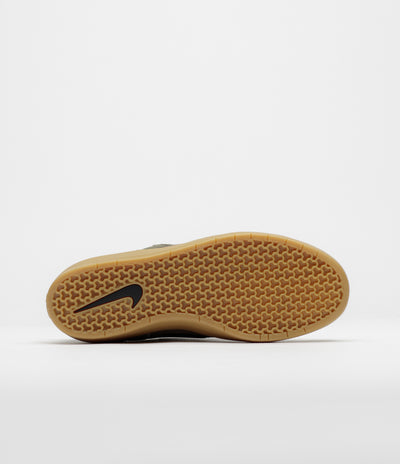 Nike SB Force 58 Shoes - Medium Olive / Black - Medium Olive