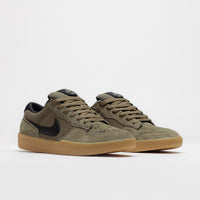 Nike SB Force 58 Shoes - Medium Olive / Black - Medium Olive thumbnail