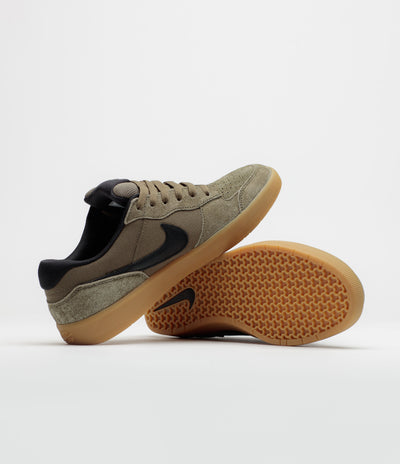 Nike SB Force 58 Shoes - Medium Olive / Black - Medium Olive