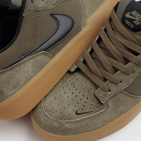 Nike SB Force 58 Shoes - Medium Olive / Black - Medium Olive thumbnail
