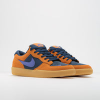 Nike SB Force 58 Shoes in Monarch and Persian Violet and Midnight Navy thumbnail