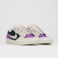 Nike SB Force 58 Shoes - Obsidian / Light Orewood Brown - Wild Grape thumbnail