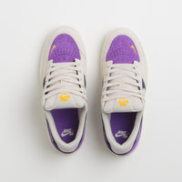 Nike SB Force 58 Shoes - Obsidian / Light Orewood Brown - Wild Grape thumbnail