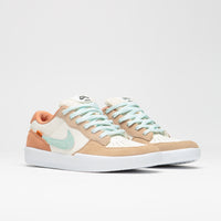 Nike SB Force 58 Shoes - Pale Ivory / Jade Ice - White - Hemp thumbnail
